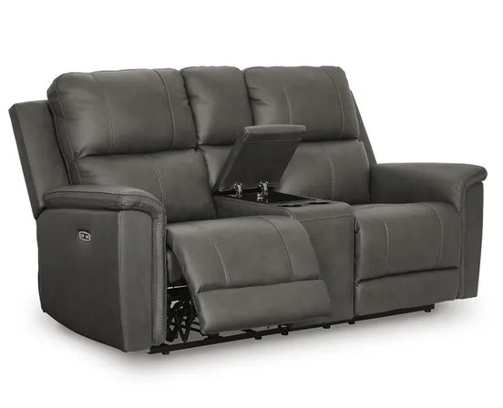 Causeuse inclinable en cuir combo