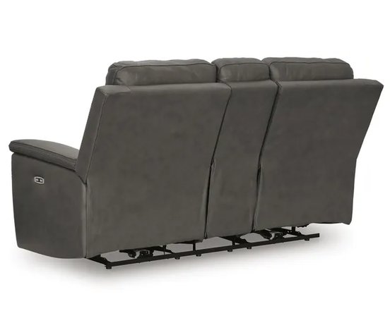 Causeuse inclinable en cuir combo