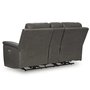 Causeuse inclinable en cuir combo