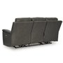 Sofa inclinable en cuir combo
