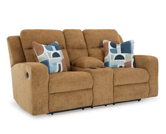Causeuse inclinable en tissu