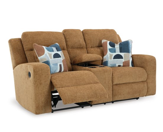 Causeuse inclinable en tissu