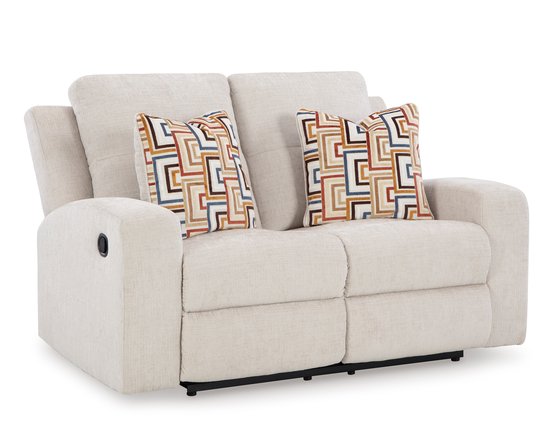 Causeuse inclinable en tissu