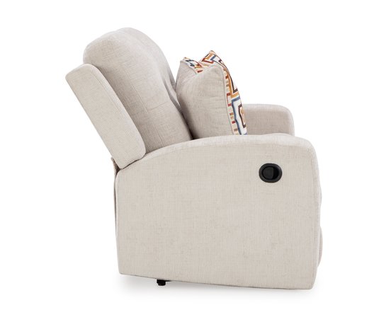 Causeuse inclinable en tissu