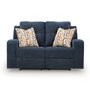Causeuse inclinable en tissu