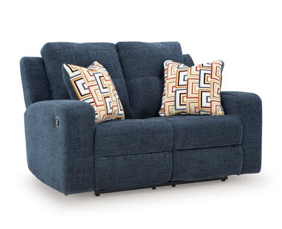 Causeuse inclinable en tissu