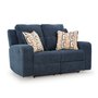 Causeuse inclinable en tissu