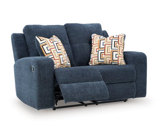 Causeuse inclinable en tissu