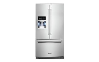 Réfrigérateur à portes françaises et congélateur inférieur 26,8 pi³ KitchenAid - KRFF577KPS