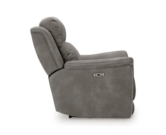 Causeuse inclinable en tissu
