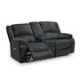 Causeuse inclinable en tissu