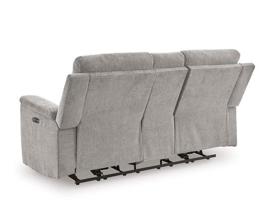 Causeuse inclinable en tissu