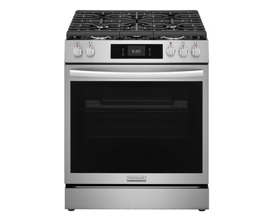 Cuisinière à gaz de 30 po avec fonction Pizza cuite sur pierre Frigidaire Gallery - GCFG3070BF