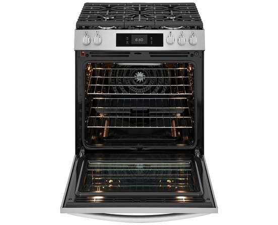 Cuisinière à gaz de 30 po avec fonction Pizza cuite sur pierre Frigidaire Gallery - GCFG3070BF