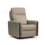 Fauteuil inclinable en cuir combo de Elran