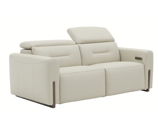 Causeuse inclinable en cuir motorisé  de Fornirama