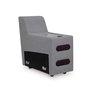 Sectionnel inclinable en tissu