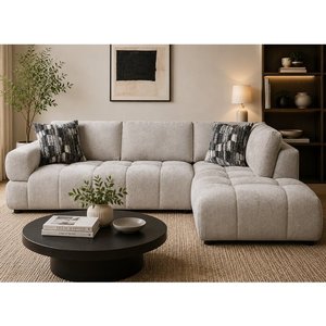 Sofa sectionnel en tissu de Deco-Style