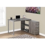 Bureau en coin avec rangement de Monarch
