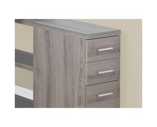Bureau en coin avec rangement de Monarch