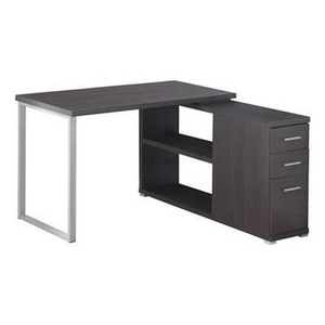 Bureau en coin avec rangement de Monarch