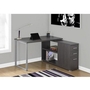 Bureau en coin avec rangement de Monarch