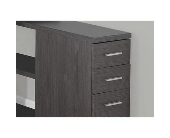 Bureau en coin avec rangement de Monarch