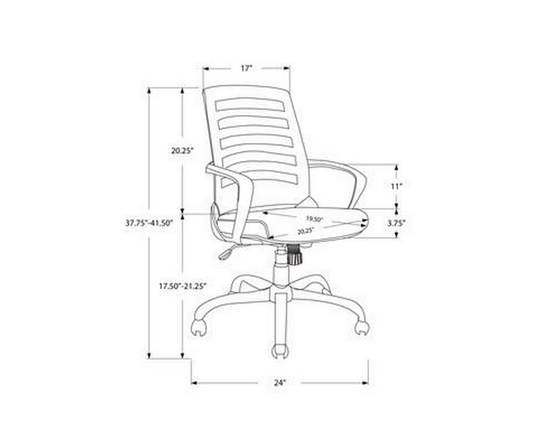Chaise de bureau de Monarch