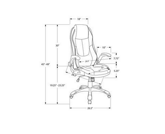 Fauteuil de bureau de Monarch