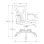 Fauteuil de bureau de Monarch
