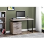 Bureau d'ordinateur avec rangement de Monarch