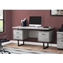Bureau d'ordinateur avec rangement de Monarch