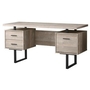 Bureau d'ordinateur avec rangement de Monarch