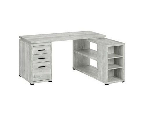 Bureau en coin avec rangement de Monarch