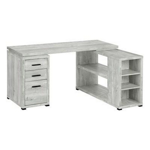 Bureau en coin avec rangement de Monarch