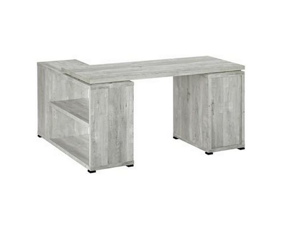 Bureau en coin avec rangement de Monarch