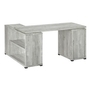 Bureau en coin avec rangement de Monarch