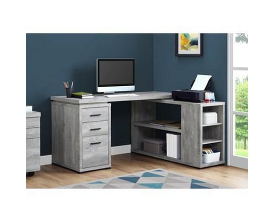 Bureau en coin avec rangement de Monarch
