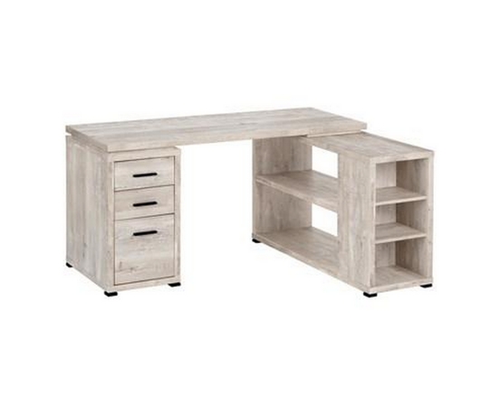 Bureau en coin avec rangement de Monarch