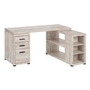 Bureau en coin avec rangement de Monarch