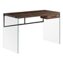 Bureau en verre trempé de Monarch