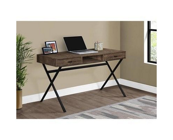Bureau d'ordinateur en bois recyclé de Monarch