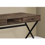 Bureau d'ordinateur en bois recyclé de Monarch