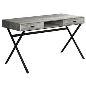 Bureau d'ordinateur en bois recyclé de Monarch