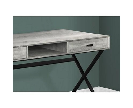 Bureau d'ordinateur en bois recyclé de Monarch