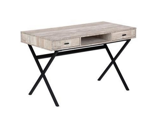 Bureau d'ordinateur en bois recyclé de Monarch