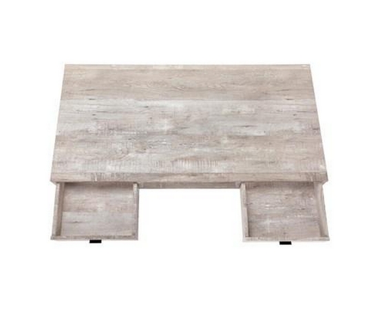 Bureau d'ordinateur en bois recyclé de Monarch