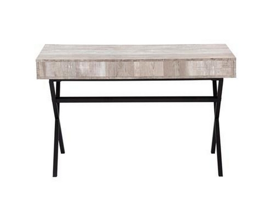 Bureau d'ordinateur en bois recyclé de Monarch