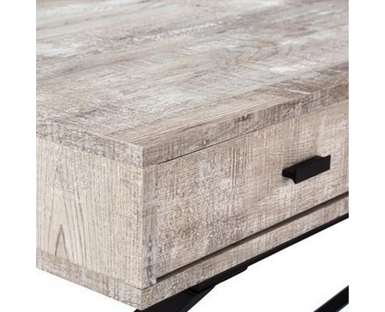 Bureau d'ordinateur en bois recyclé de Monarch