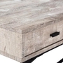 Bureau d'ordinateur en bois recyclé de Monarch